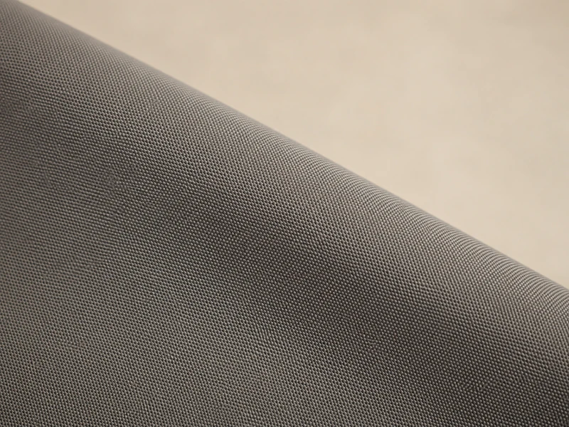 Grey polyester fabric texture for bag production