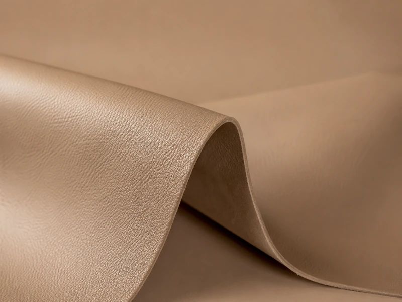 Taupe PU material texture for custom bag manufacturing
