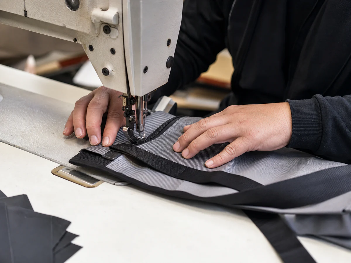 Sewing temporary reference image