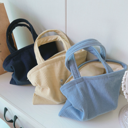 Corduroy Mini Hobo Tote – SUNVELA