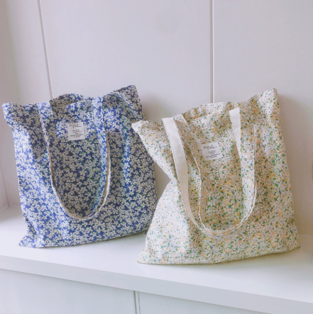 Floral Printed Tote Bag