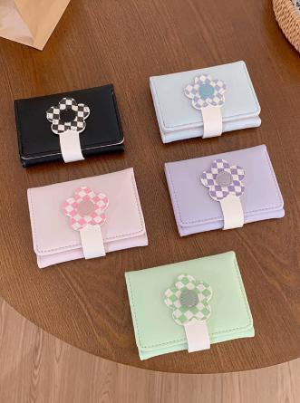 Woven Flower Flap Wallet – SUNVELA