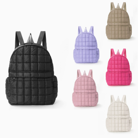 Quilted Mini Backpack – SUNVELA